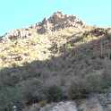 End of trail at Sabino Canyon